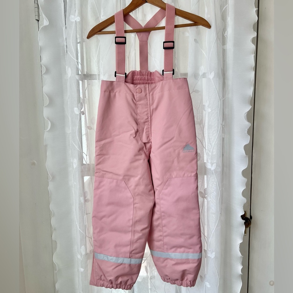 H&M Pink Kids Snow Bibs